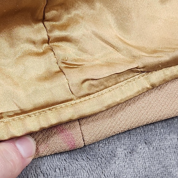 J Crew Topcoat Womens Small Petite Beige Camel Chiara Wool Cashmere Double Face - Picture 12 of 15